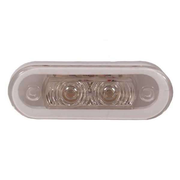 Палубный светильник ААА 00159-WH 0,4ВТ свет белый