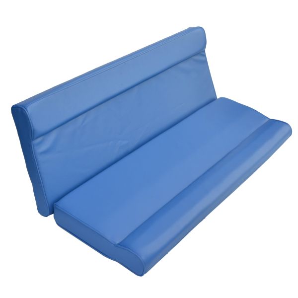 Спинка дивана для катера синяя