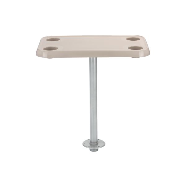 Набір прямокутний стіл зі стійкою 75202-03, колір IVORY