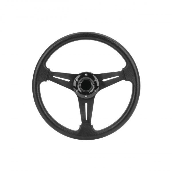 Рулевое колесо 13.5 алюминий чорный ААА Тайвань