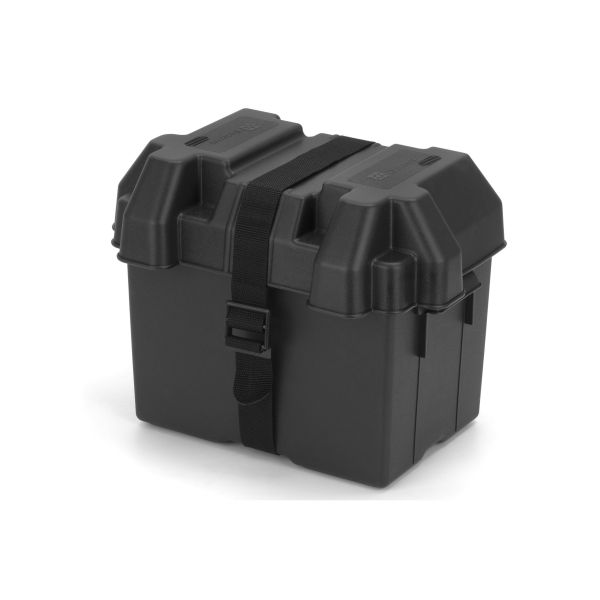 Ящик аккумуляторный с аккумуляторным ремнем — средний (черный) серия 24, 10.4″ x 7″ x 8.2″ (LxWxH) C11524