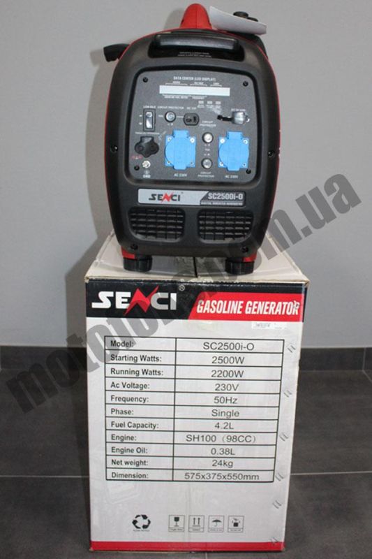 Генератор инверторный Senci SC 2500 i 2,5кВт